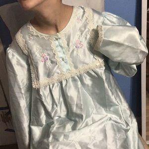 Blue vintage nightgown